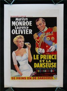 PRINCE AND THE SHOWGIRL * MOVIE POSTER MARILYN MONROE: Entertainment Collectibles