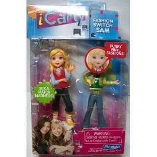 iCarly Fashion Switch SAM Doll Mix & Match Madness: Toys & Games