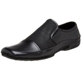 Kenneth Cole REACTION  Men's Think Quick Slip On,Black,12 M Shoes