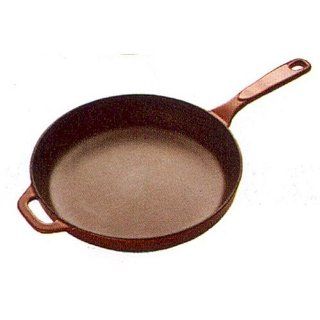 Lodge Enameled Cast Iron 11 Inch Skillet, Cafe Brown: Kitchen & Dining