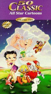 50 Classic All Star Cartoons Vol 2 [VHS]: Fifty Classic Cartoons: Movies & TV