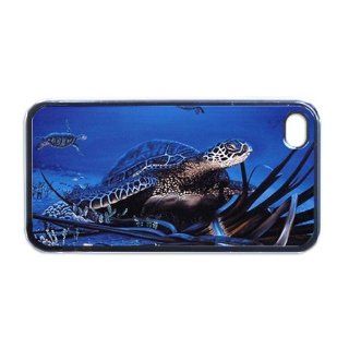 Sea Turtle Apple RUBBER iPhone 5 Case / Cover Verizon or At&T Phone Great Gift Idea: Cell Phones & Accessories