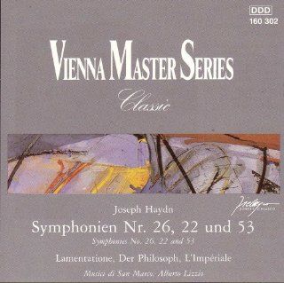 Vienna Master Series: Symphonies No. 26, 22 and 53: Music