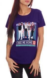 One Direction Take Me Home Girls T Shirt Size : X Small: Clothing