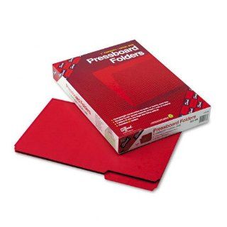 Folder, 1/3 AST Tab Cut, 9 12/ quot;H, Legal, 25/BX, Red : Colored File Folders : Office Products