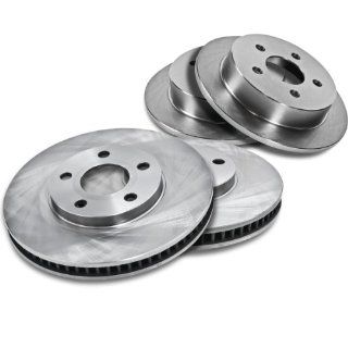 Callahan [ SUV Series ] FRONT Premium Grade OE Brake Disc [2] Rotors + [4] Low Dust Ceramic Brake Pads Kit CK010723: Automotive
