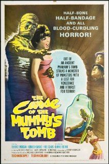 The Curse of the Mummy’s Tomb 1964 Original Movie Poster Horror: Fred Clark, Ronald Howard, Terence Morgan: Entertainment Collectibles
