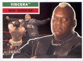 2005 Topps Heritage WWE Wrestling #32 Viscera Trading Card: Sports Collectibles