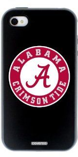 Coveroo University of Alabama Crimson Tide design on a Black Black iPhone 4/4S Guardian Case: Cell Phones & Accessories