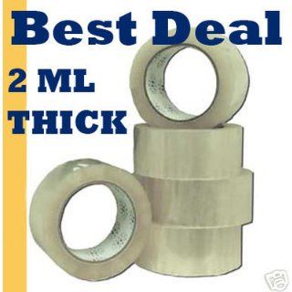 36 rolls 2" x 110 yds * TOP QUALITY sealing tape 2X110 : Packing Tape : Office Products