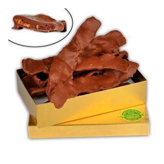 Marini's Candies Chocolate Covered Bacon 1/2 lb. Gift Box  Gourmet Chocolate Gifts  Grocery & Gourmet Food