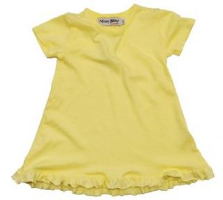 Mikey Stars Newborn Baby Girls Fashion Tunic 3 6M yellow Clothing