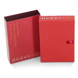GUCCI RUSH by Gucci for WOMEN EDT SPRAY .17 OZ MINI (note* minis approximately 1 2 inches in height)  Eau De Parfums  Beauty