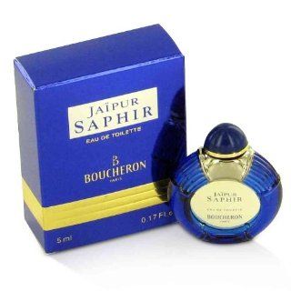 JAIPUR SAPHIR by Boucheron for WOMEN: EDT .17 OZ MINI (note* minis approximately 1 2 inches in height) : Jaipur Saphir Perfume By Boucheron For Women : Beauty