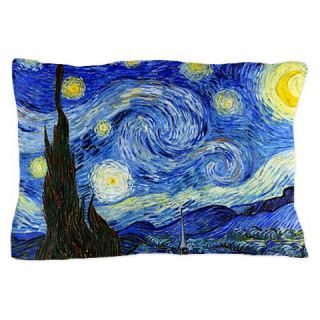 CafePress Van Gogh   Starry Night Pillow Case