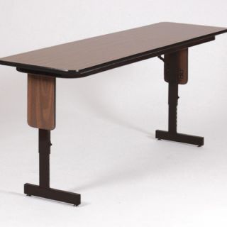 Correll, Inc. 72 Rectangular Folding Table SP1872PX Finish: Walnut