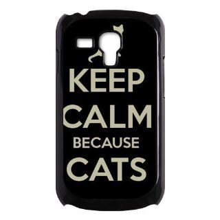 Funny Because Cats Samsung Galaxy S3 mini i8190 Case: Cell Phones & Accessories