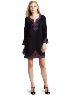 WHAT GOES AROUND COMES AROUND Women's Margot Embroidered Dress at  Womens Clothing store: