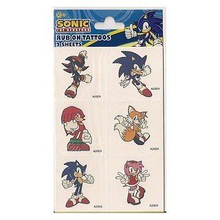 Sonic the Hedgehog Temporary Tattoos Party Favors: Everything Else