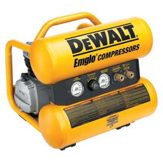 DEWALT 1.1 HP 4 Gallon 125 PSI Electric Air Compressor