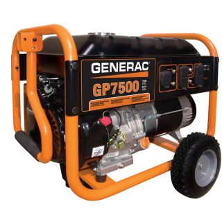 Generac GP 7,500 Running Watts Portable Generator with Generac Engine
