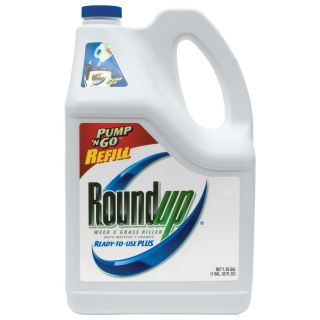 Roundup 96 oz Roundup Weed and Grass Killer Ready to Use Plus Pump N Go Sprayer Refill