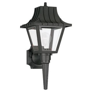 Sea Gull Lighting 17 1/2 in H Clear Outdoor Wall Light