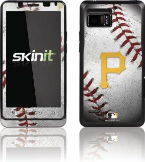 MLB   Pittsburgh Pirates   Pittsburgh Pirates Game Ball   Motorola Droid Bionic 4G   Skinit Skin: Cell Phones & Accessories