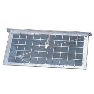 Air Vent Mill Aluminum Foundation Vent (Fits Opening: 16 in x 8 in; Actual: 17 in x 7.75 in x 1.75 in)
