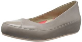 FitFlop Women's Due Leather Ballet Flat Shoes