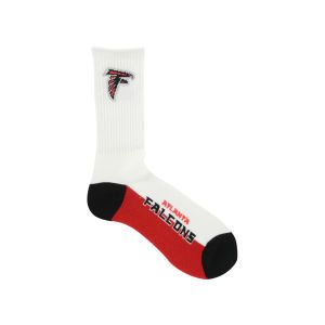 Atlanta Falcons For Bare Feet Crew White 506 Sock