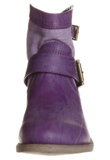 Anna Field Cowboy/Biker boots   purple