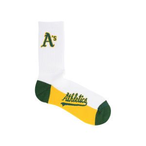 Oakland Athletics For Bare Feet Crew White 506 Sock