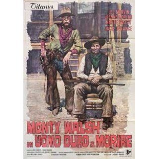 Monte Walsh 1970 Original Italy Due Fogli Movie Poster William A. Fraker Lee Marvin Lee Marvin, Jeanne Moreau, Jack Palance, Mitch Ryan Entertainment Collectibles