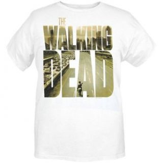The Walking Dead Skyline T Shirt: Clothing