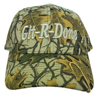 Git R Done Larry the Cable Guy Light Camo Hat Cap W/ Hook!: Everything Else