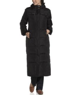 MICHAEL Michael Kors Women's 50" Full Length Down Coat With Faux Fur On Hood, Black, X Small at  Womens Clothing store