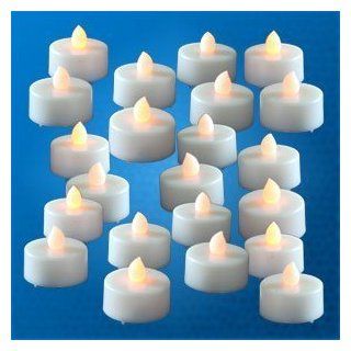 Lily's HomeTM 48 Flickering Candle Set Flickers Like a Real Candle, Tealight Candles Flameless Candle Wedding Tea Light   Led Tealight Candles