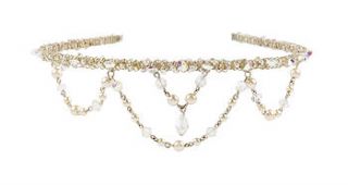 isadora brow band headdress by euphoria couture