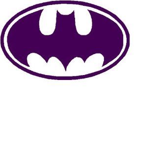 Batman Logo 3" PURPLE Decal Sticker 