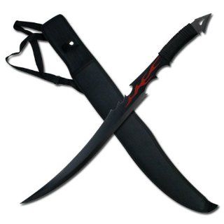 25" Short Sword w/ Flame Design : Other Products : Everything Else