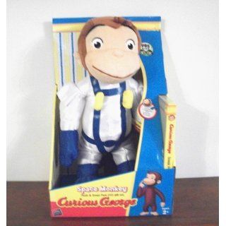 Curious George Space Monkey Huggable Plush Toys & Games