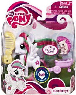 My Little Pony Basic Figure Blossomforth with Animal Friend: Toys & Games