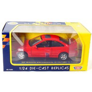 2000 Honda Civic Si Coupe 1:24 Scale (Red): Toys & Games