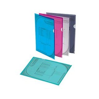 Office Depot(R) Brand Poly Project View Folders, Letter Size, Assorted Colors, Pack Of 10 : Office Products