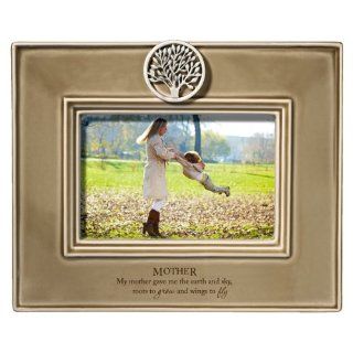 Grasslands Road Everyday Life My Mother Gave Me the Earth and Sky Sterling Taupe Ceramic Frame, 4 by 6 Inch   Luxury Frames