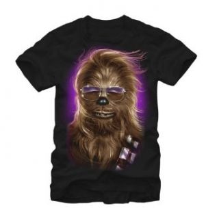 Fifth Sun Star Wars Chewbacca Shades Men's Black T Shirt (0269) XX Large: Clothing
