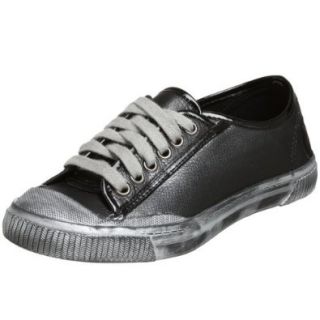 Steve Madden's Fix Women's Lef Ltt Sneaker, Black, 5.5 M US: Shoes