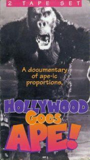 Hollywood Goes Ape! [VHS]: Forrest J Ackerman, Ashley Austin, Bob Burns, Ray Harryhausen, George E. Turner, Donald F. Glut, Kevin M. Glover: Movies & TV