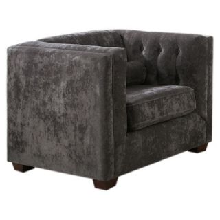 Wildon Home ® Alexa Velvet Chair 504393 / 504493 Color: Charcoal
